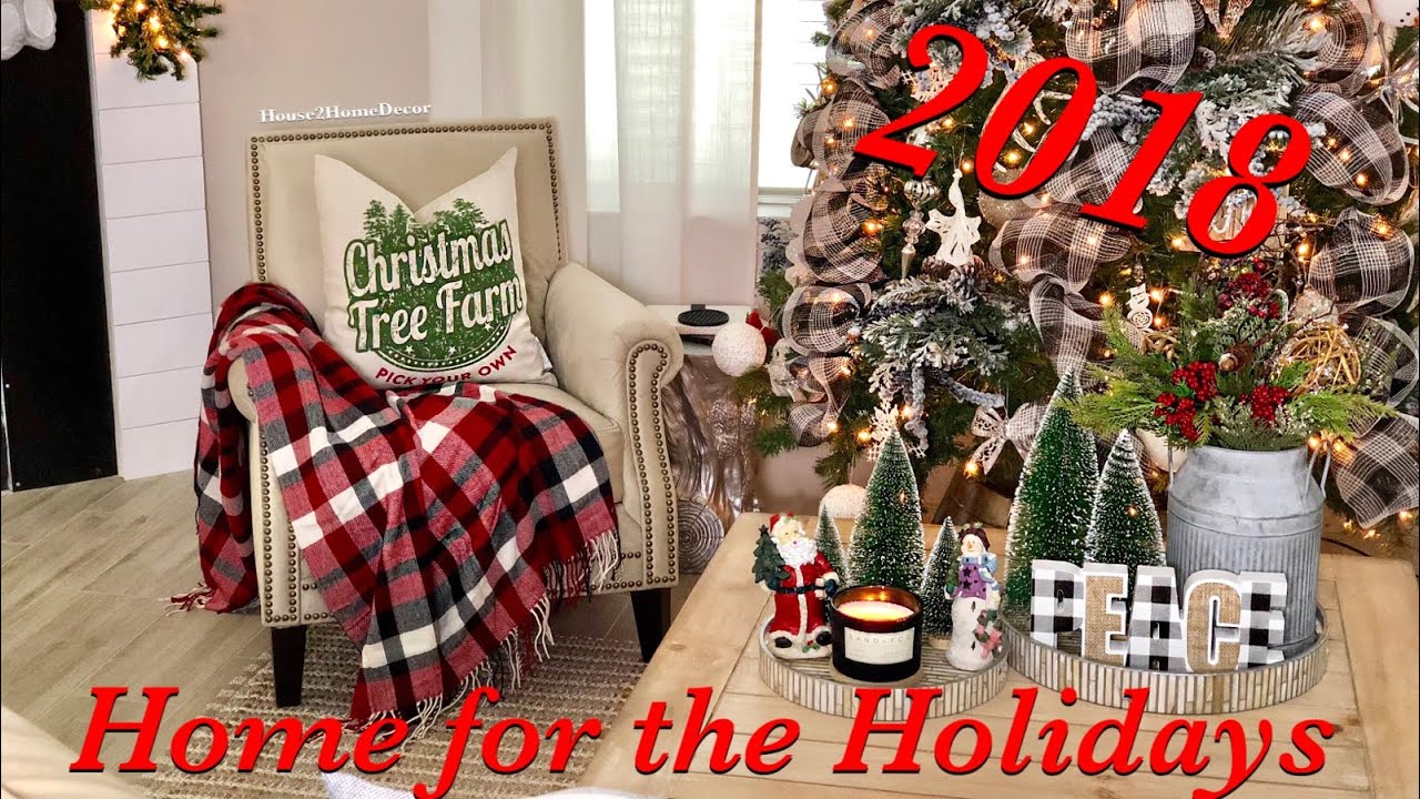 CHRISTMAS HOME TOUR 2018 | FARMHOUSE STYLE