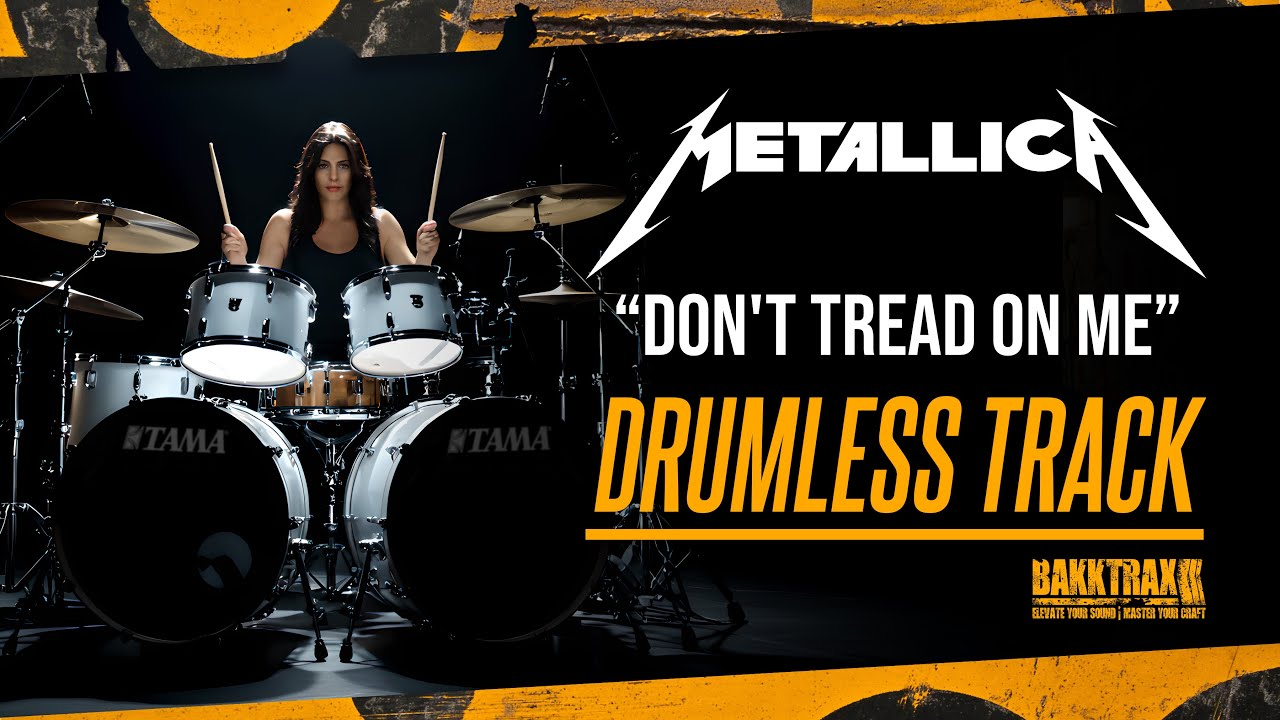 Metallica - Don't Tread On Me (Drumless) NO DRUMS - High Quality