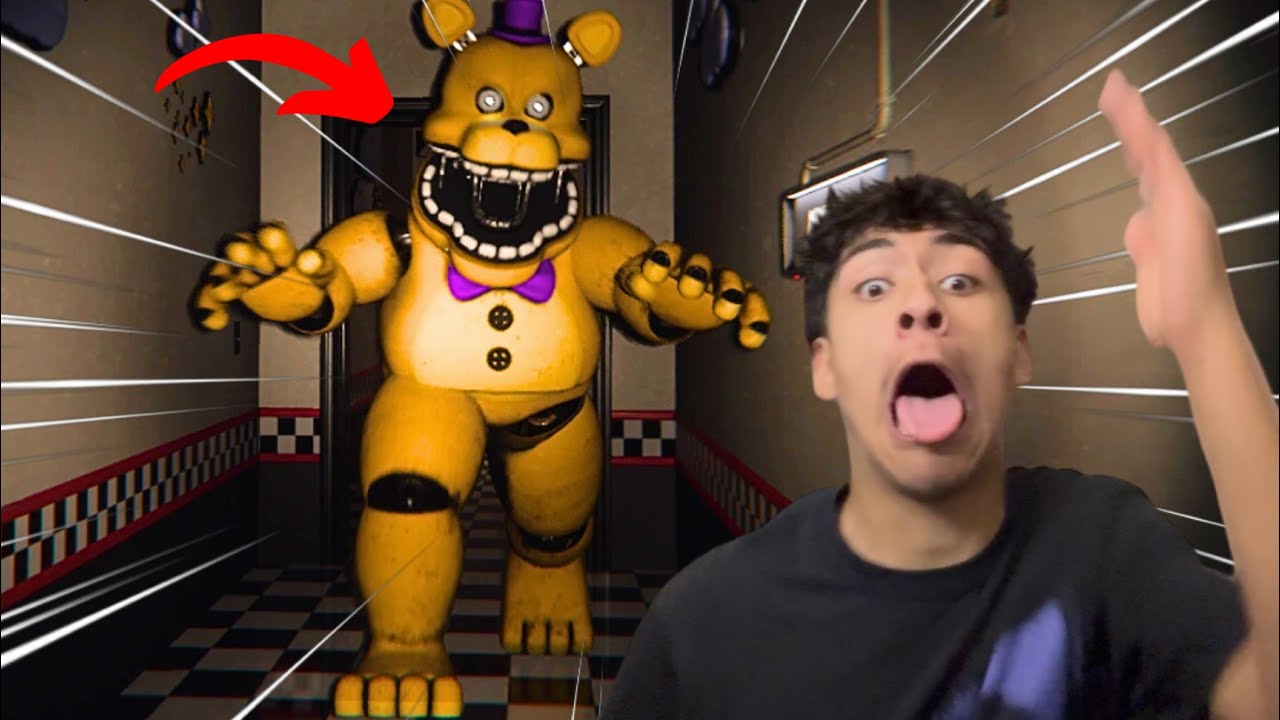 FASTEST FNAF CHARACTER EVER‼️.. (THOSE NIGHTS  AT FREDBEARS: The 2015 Remake)
