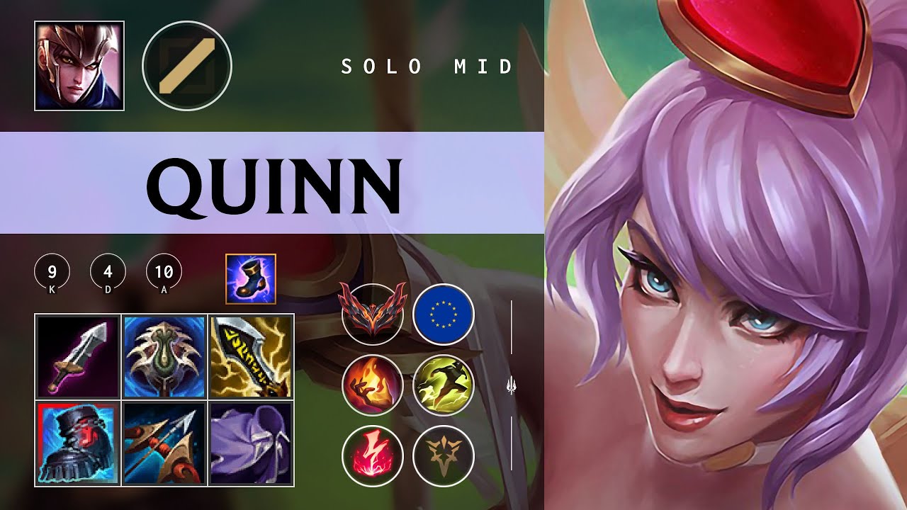 Quinn Mid vs Mel - EUW Grandmaster Patch 26.01