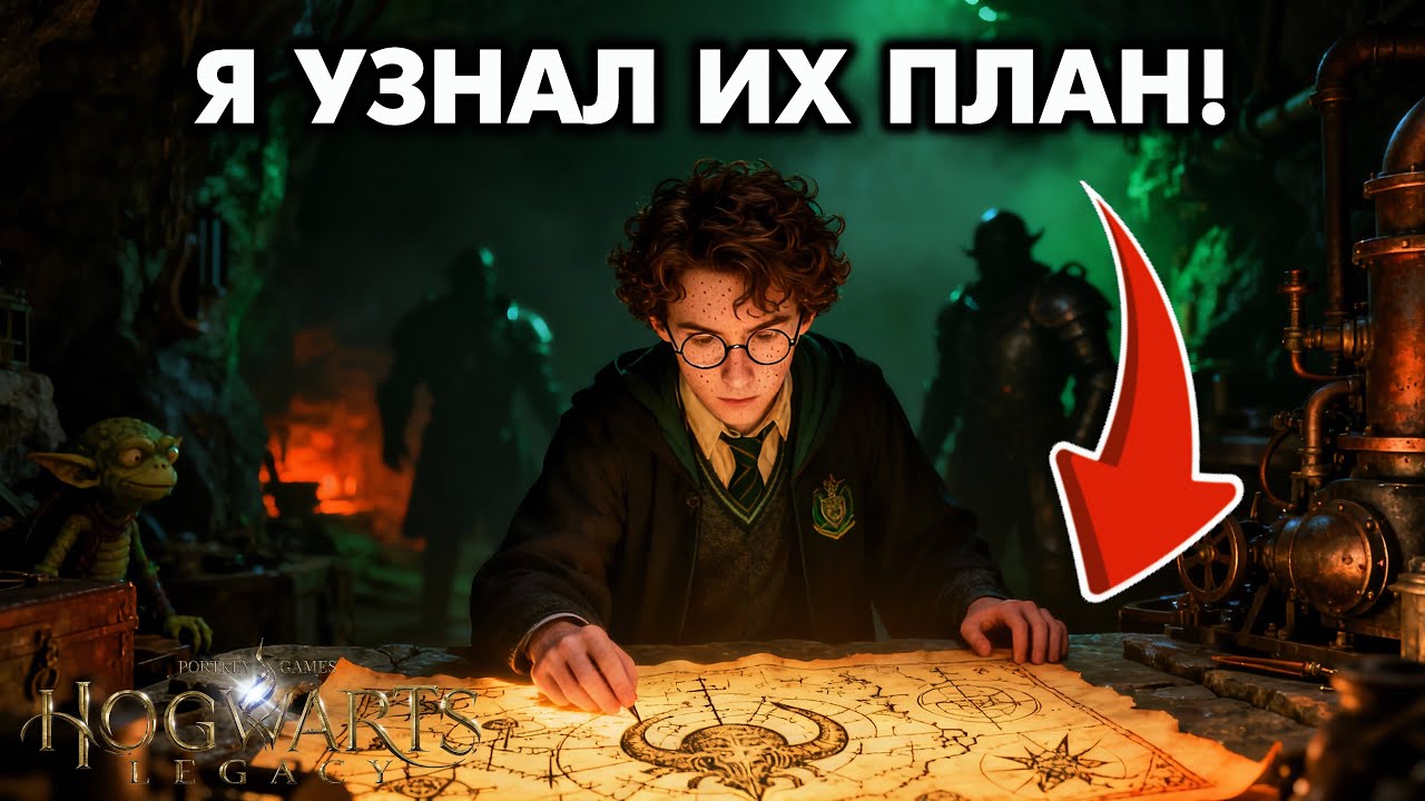 ТАЙНЫЙ ПЛАН РАНРОКА! 👺 Раскрываю заговор гоблинов  ➤ Hogwarts Legacy [4K] #16-17