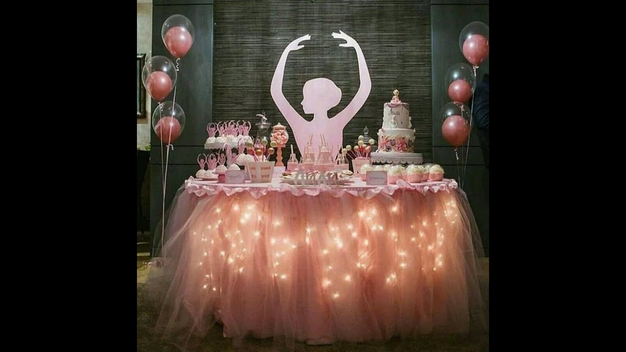 FESTA TEMA BAILARINA IDEIAS PARA UMA FESTA LINDA
