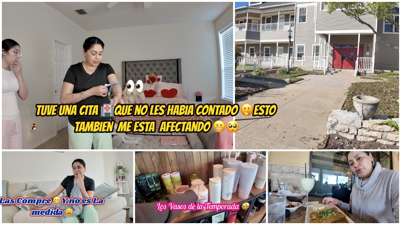 CITA CON EL GINECÓLOGO😬NECESITO A YUDA🌡️🩸🫢  ENCARGUE UNAS FUNDAS PARA MIS COJINES LAS PEDI MAL 🤦‍♀️ 