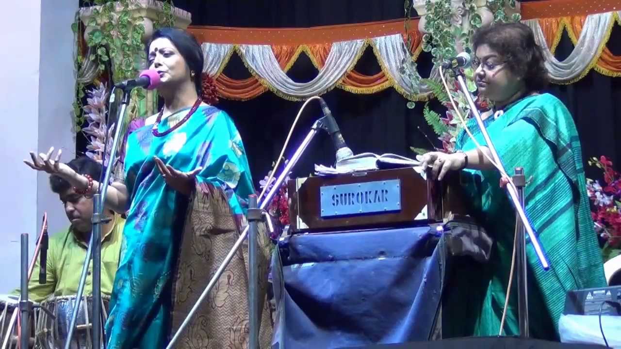 কবিতা ও গানের যুগলবন্দি~~  Jugalbandi~~ Shraboni Sen o Bratati Bandopadhyay