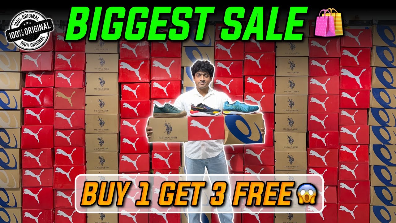 100% Original Shoes😱 | Discount upto 90% Off | Big Brands Retail n Wholesale | XZIZT