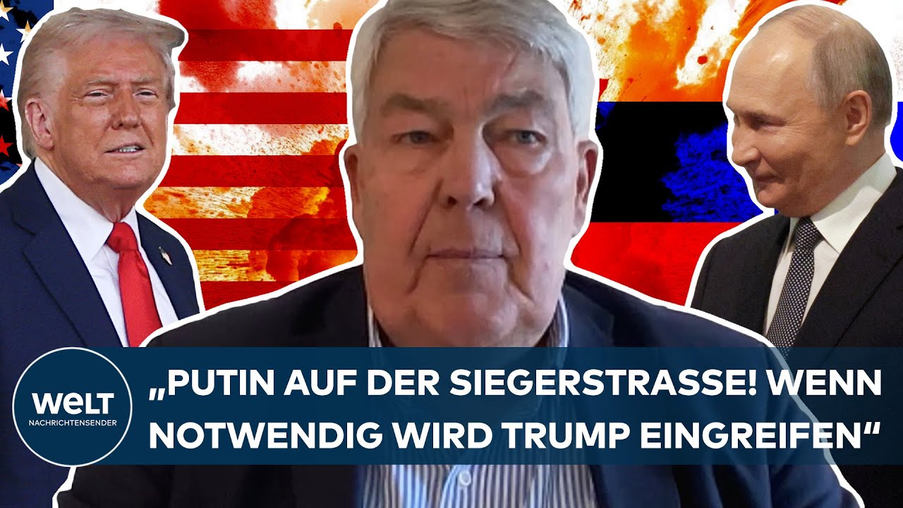 UKRAINE-KRIEG: Ex-General Roland Kather sicher: &bdquo;Wenn es notwendig ist, wird Trump eingreifen!&ldquo;