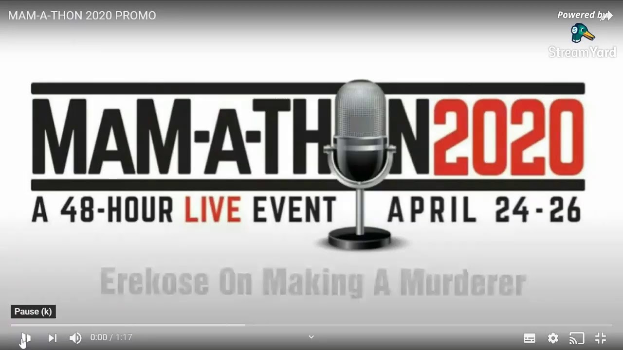 MAM-A-THON 2020 PROMO / Sharon Sunshine Edition