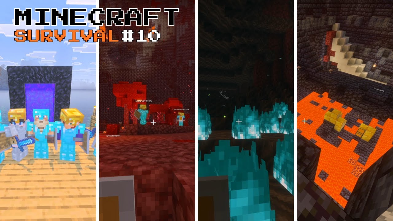 Een GEVAARLIJK avontuur in de Nether! | Minecraft Survival #10
