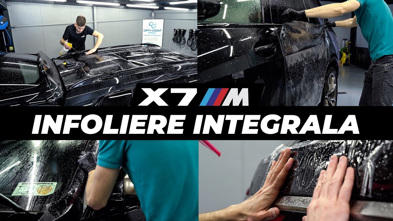 BMW X7 M50D - Folie de protectie transparenta XPEL si protectie ceramica OPTI-COAT.