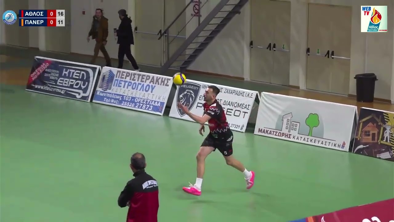 ΠΡΩΤΑΘΛΗΜΑ PRE LEAGUE ΑΝΔΡΩΝ: ΑΘΛΟΣ ΟΡΕΣΤΙΑΔΑΣ  VS  ΠΑΝΕΡΥΘΡΑΪΚΟΣ Α.Σ