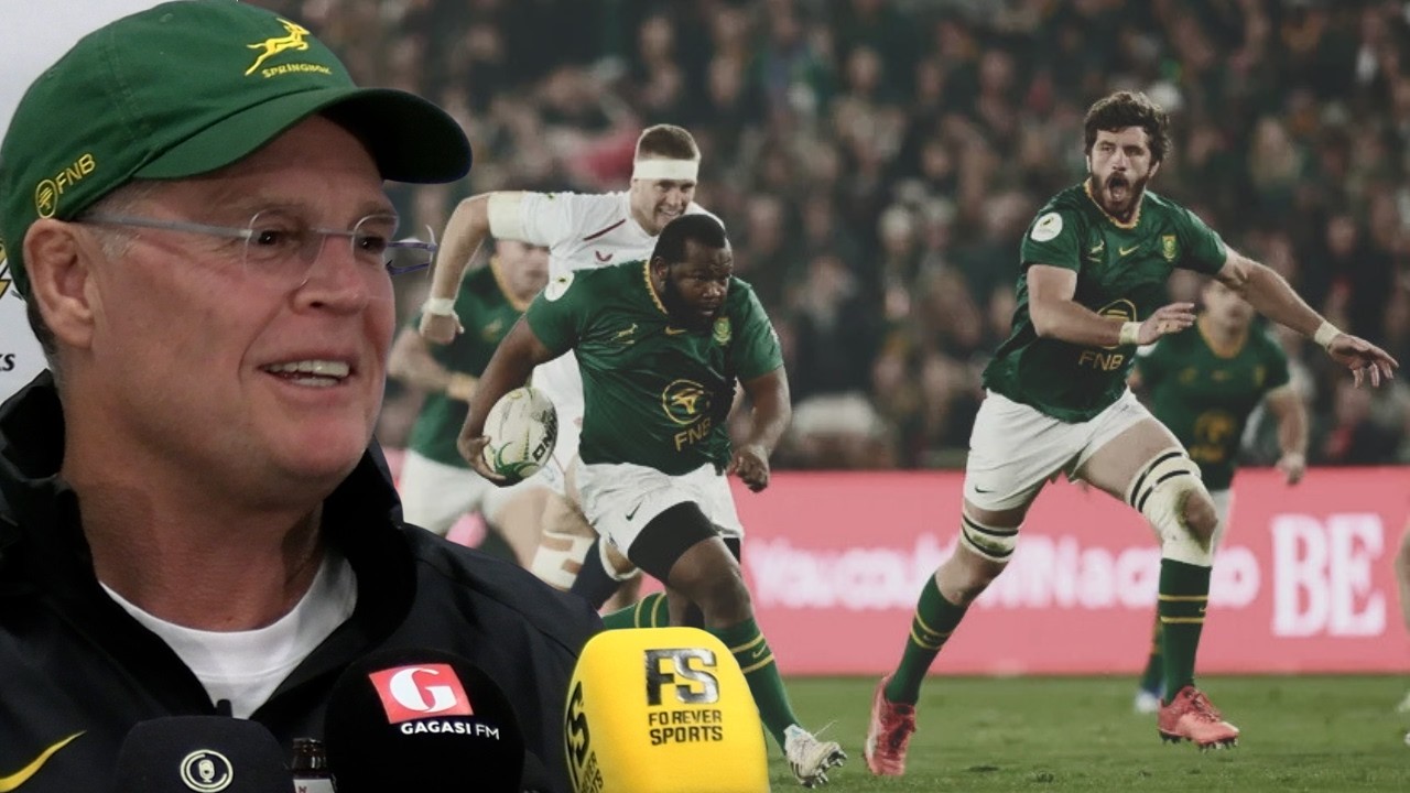 Rassie Erasmus REACTS to Springboks BIG win over England | Springboks Post-Match