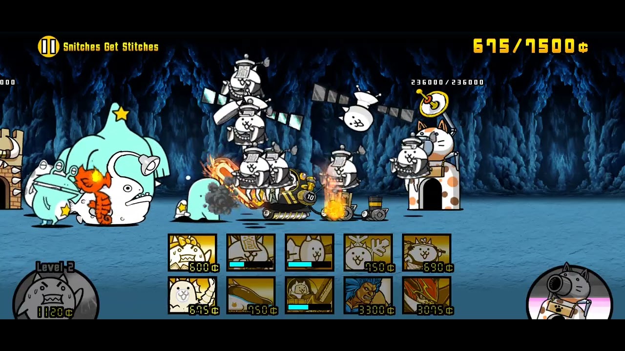 Battle Cats . Snitches Get Stitches ❤️❤️