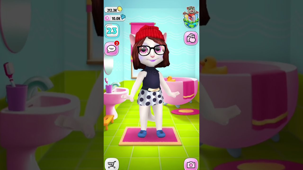 Amazing Talking Tom Angela...