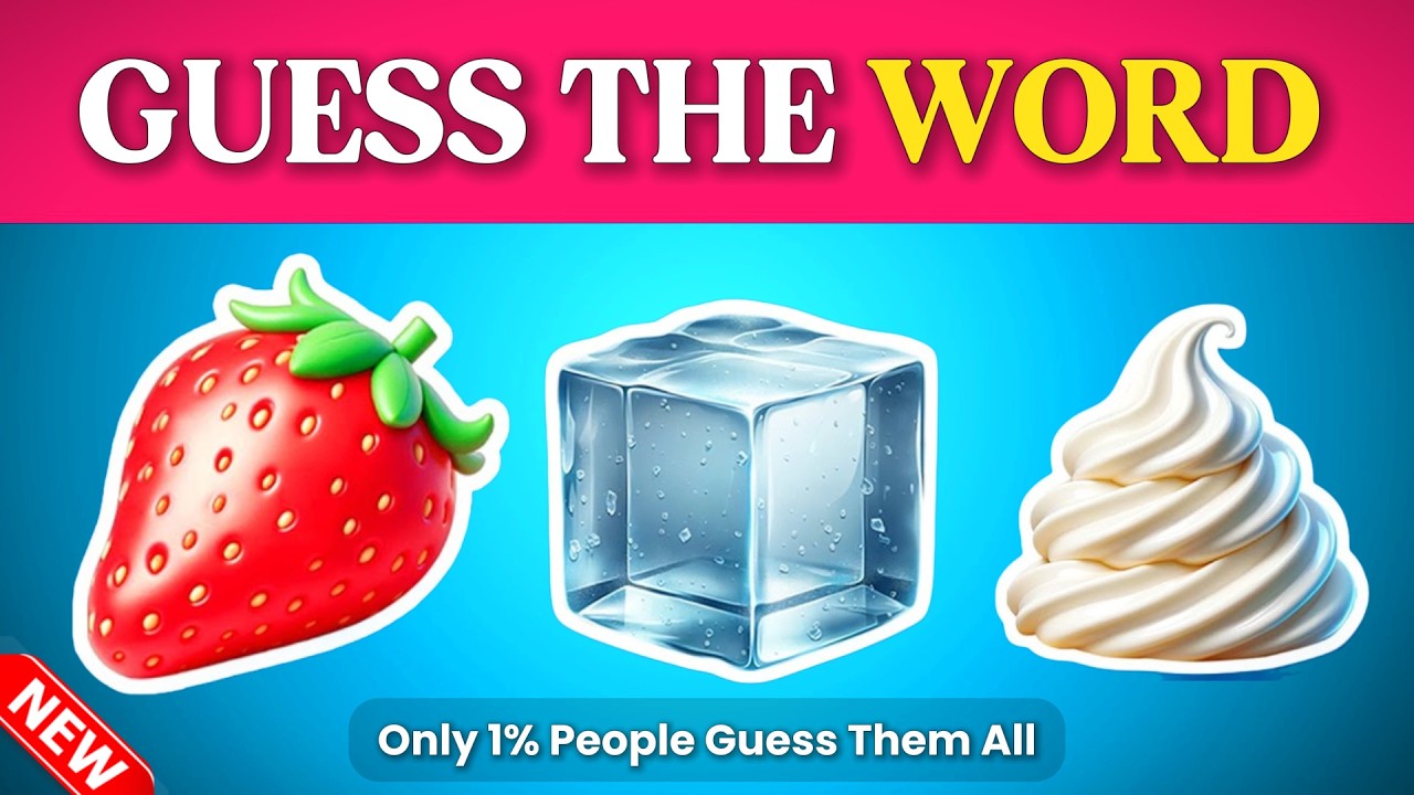 Emoji Word Challenge 🔥 | Guess The Word By Emojis USA 2026