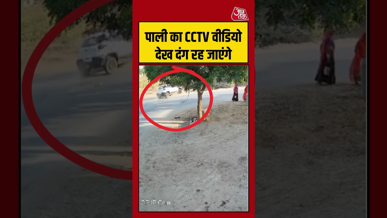 पाली का CCTV वीडियो देख दंग रह जाएंगे #pali #accident #cctv #rajasthannews #shorts #cctv
