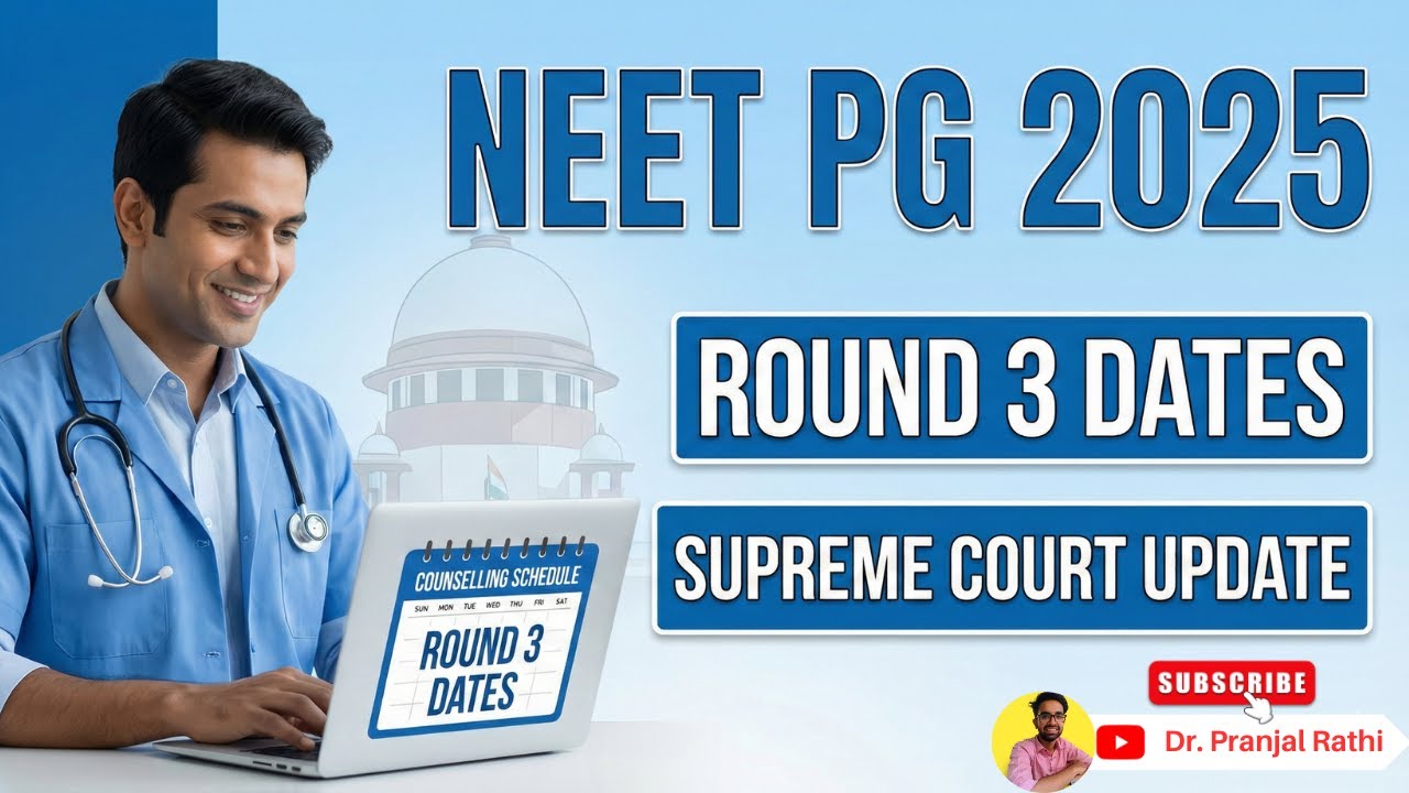 NEET PG 2025 Round 3 Counselling – Supreme Court Case, Dates & Reality Check #neetpg