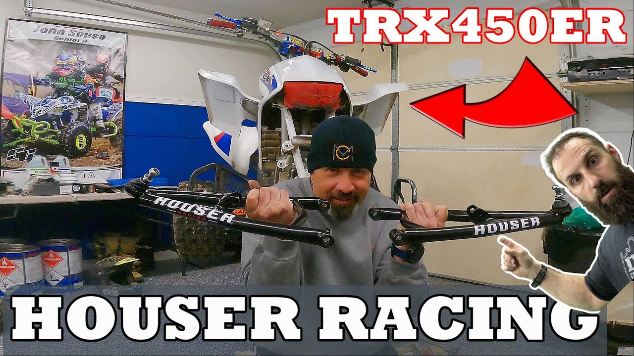 HOUSER RACING - STANDARD TRAVEL +1 XC A ARMS - TRX450ER