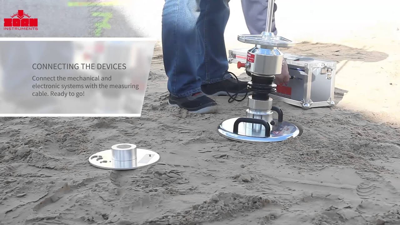 Dynamic Plate Load Test LWD ZFG3000 Mounting (old video)