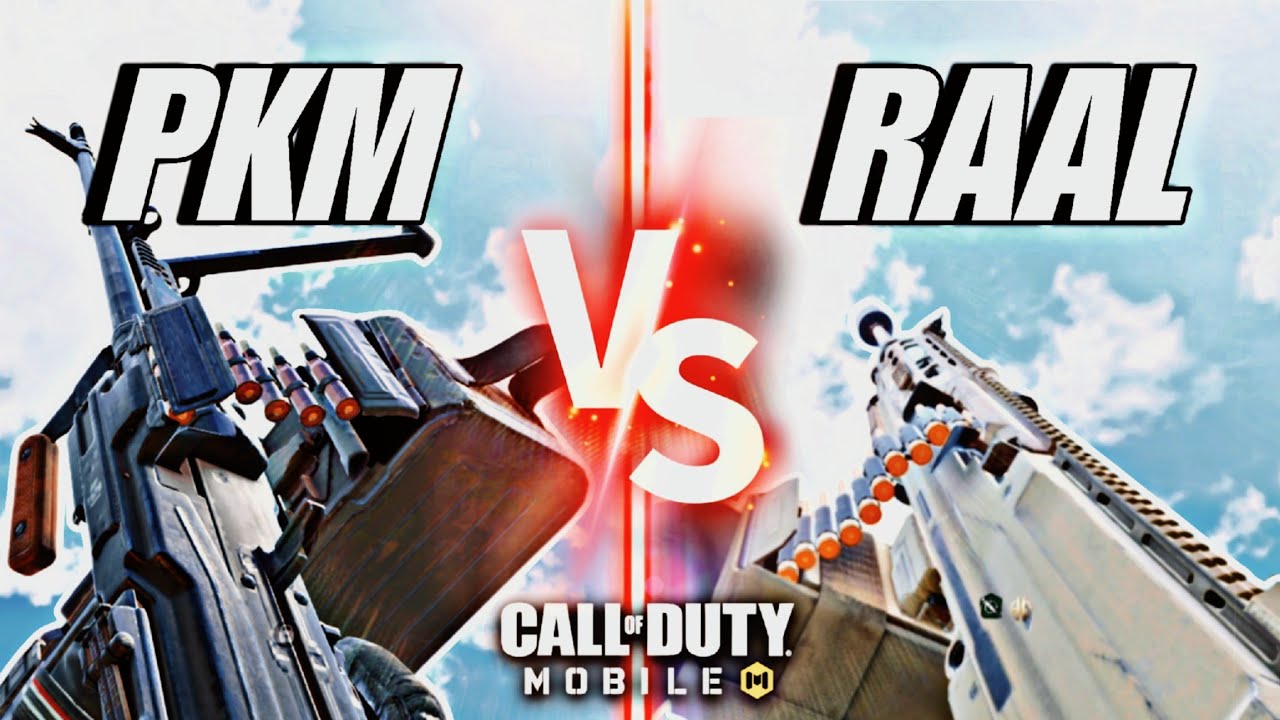 PKM vs RAAL MG |  FULL Stats COMPARISON  | COD Mobile