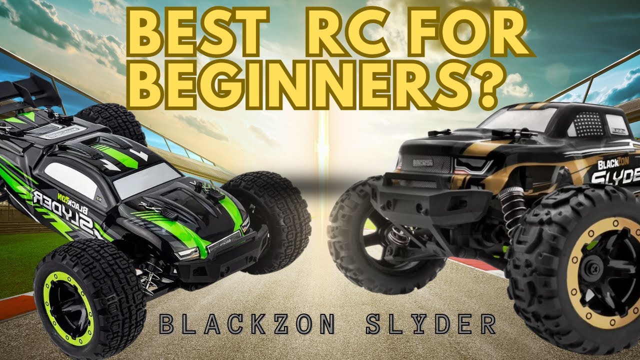 Best Beginner RC Car? BlackZon Slyder Stadium & Monster Truck Review!