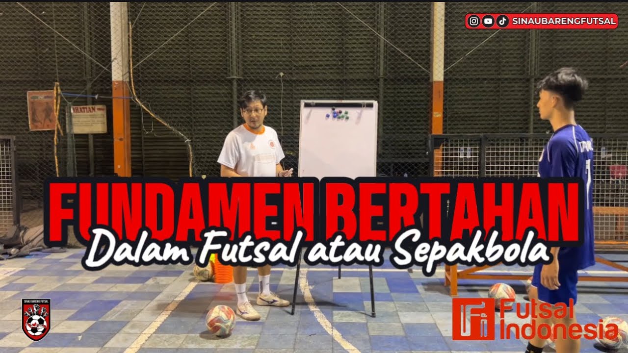 SBF #024 - BASIC DEFENSIVE PRINCIPLES - FUTSAL/SOCCER FUNDAMENTALS + DEFENDING DRILLS
