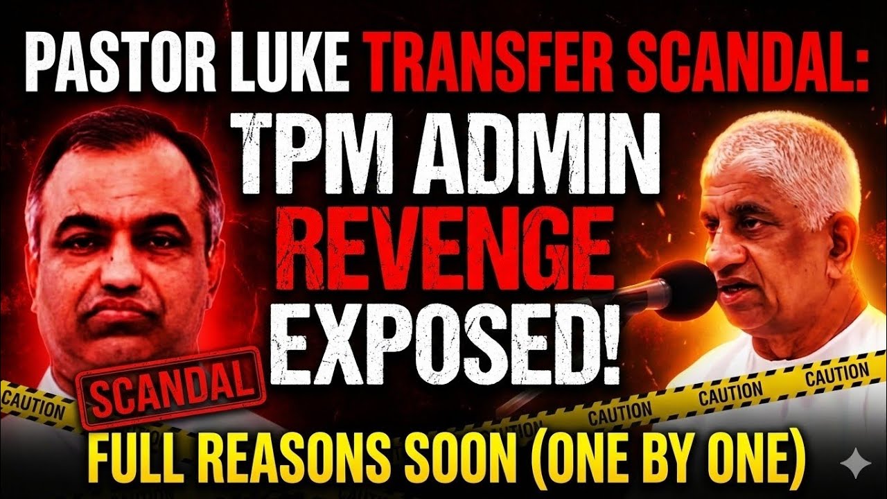 Pastor Luke TRANSFER SCANDAL: TPM Admin Revenge Exposed! Full Reasons Soon(ONE BY ONE)