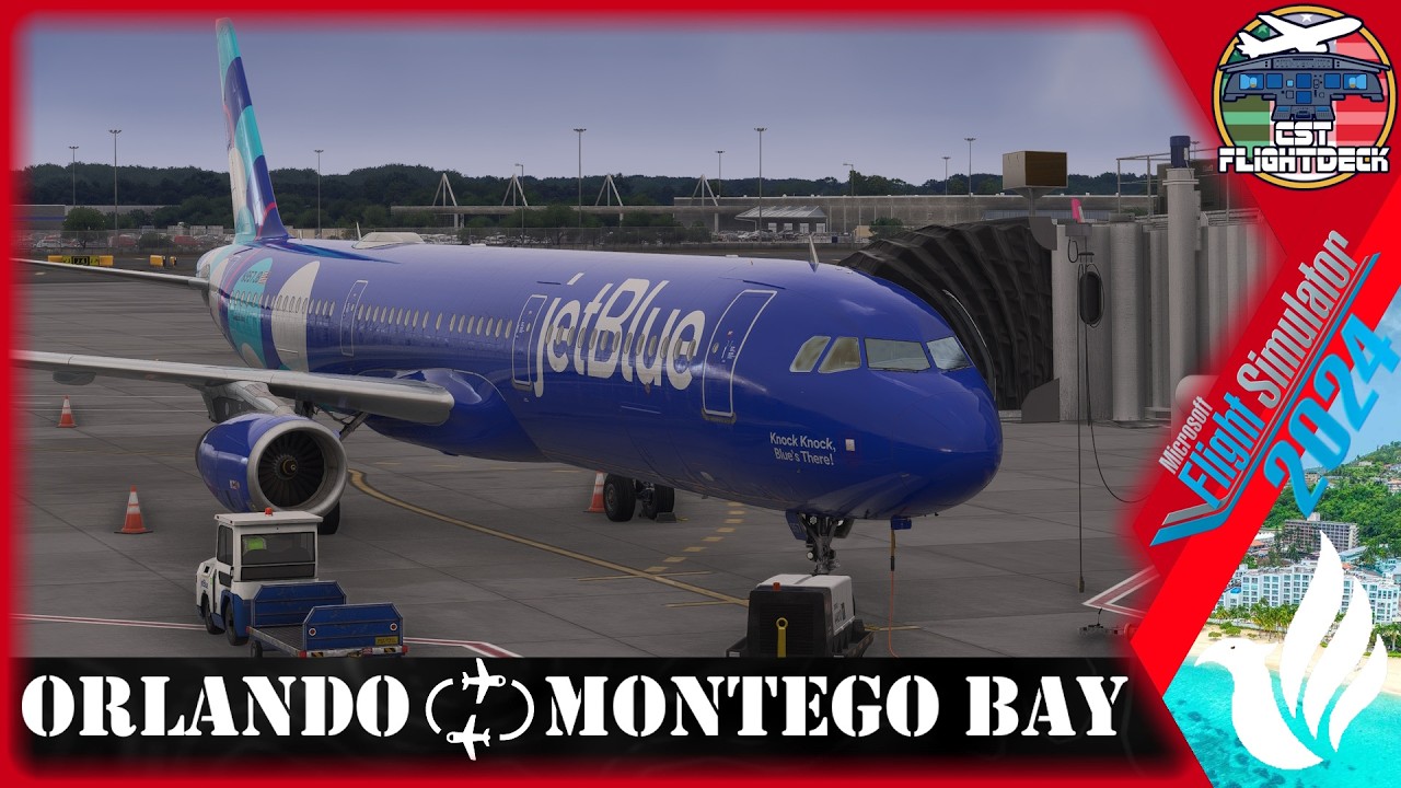 WILL THE WEATHER BREAK? 🌴 JetBlue | FENIX A321 | Orlando ⇄ Montego Bay | #msfs2024