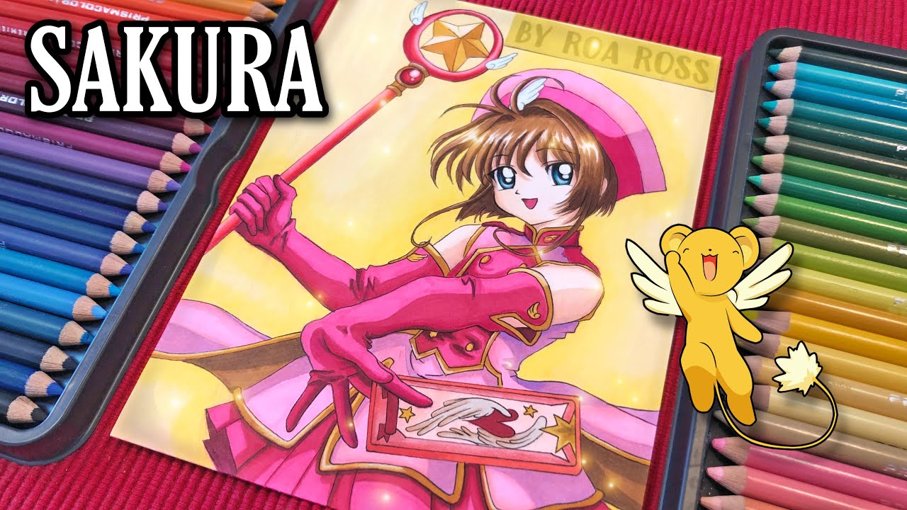 Card Captor SAKURA | Speed Drawing | Anime Fan Art by Roa Ross