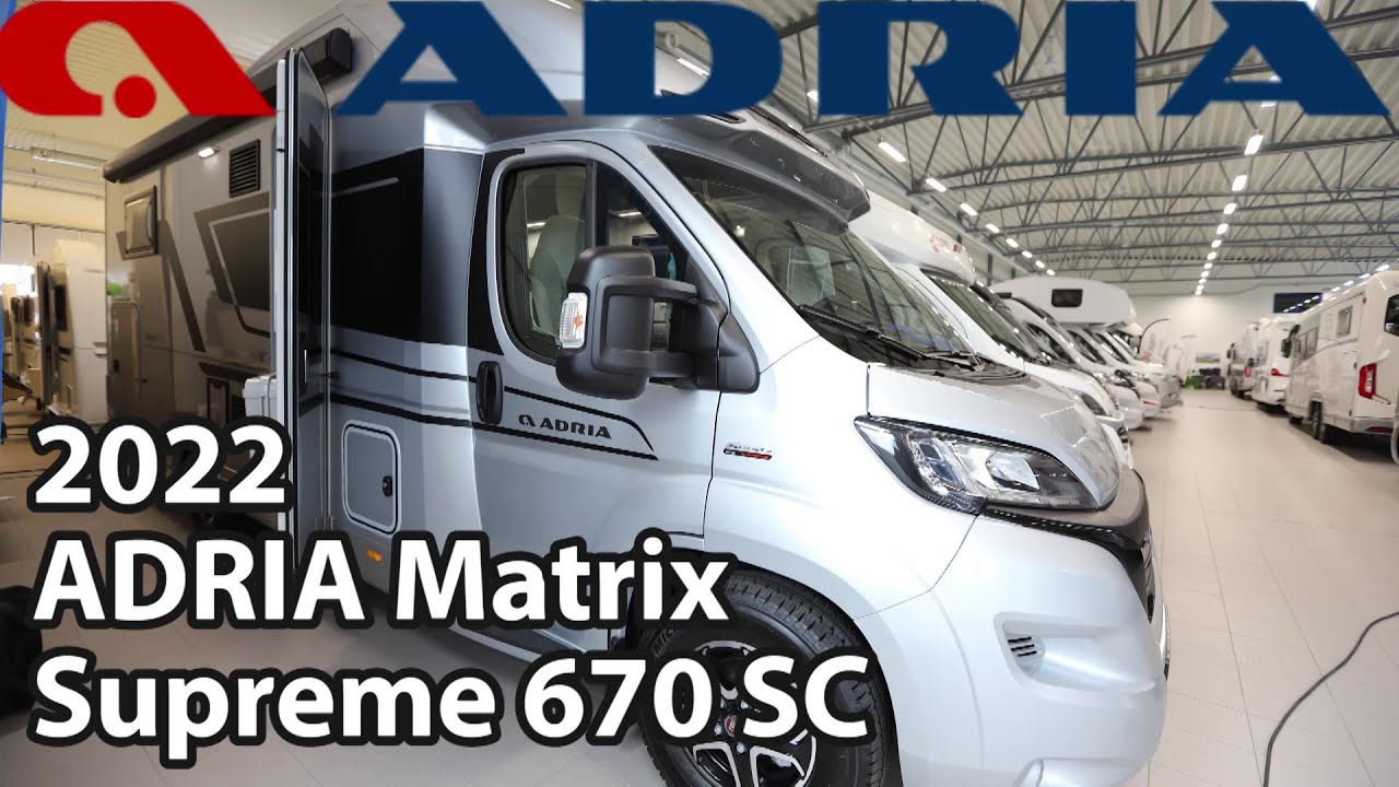 ADRIA Matrix Supreme 670 SC 2022 Автодом 7,49 м