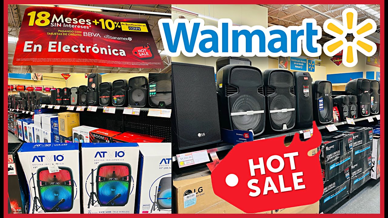 ‼️BOCINAS EN DESCUENTO 😱, WALMART 💙 HOT SALE 🔥‼️