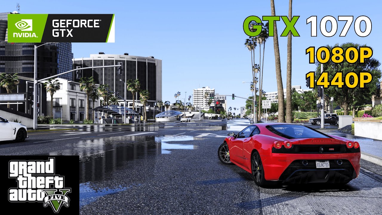 GTX 1070 in 2024 l test in gta V Still worth it !