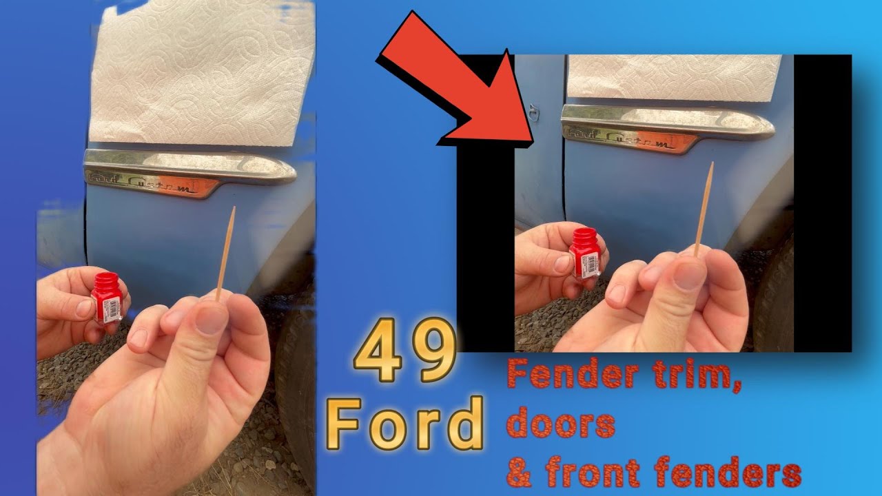 Fender trim, doors, & front fenders