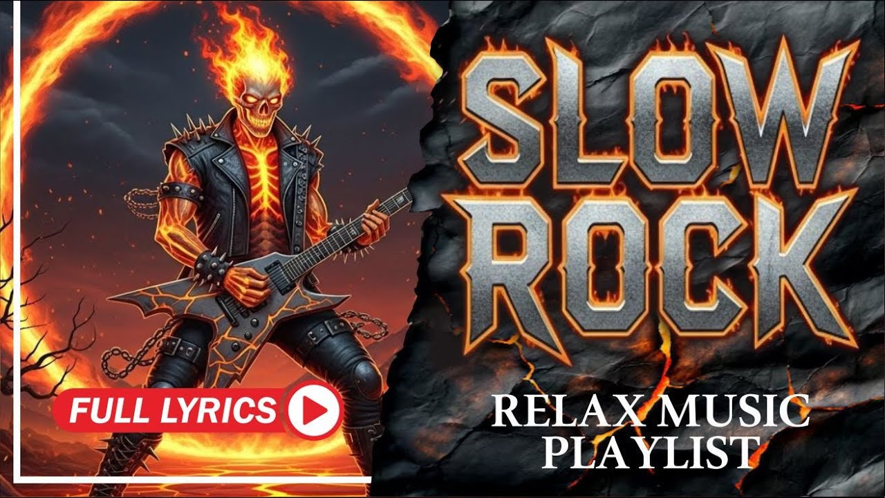 Emotional Rock Ballad | Slow Rock Memories That Fade with Lyrics
