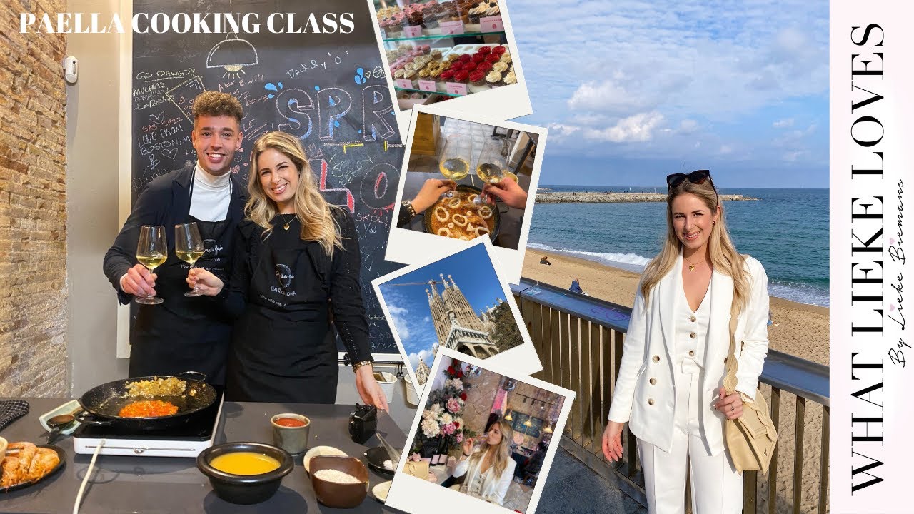 BARCELONA MUST DO'S! 😍🥘 || TRAVELVLOG #36 | Lieke Biemans