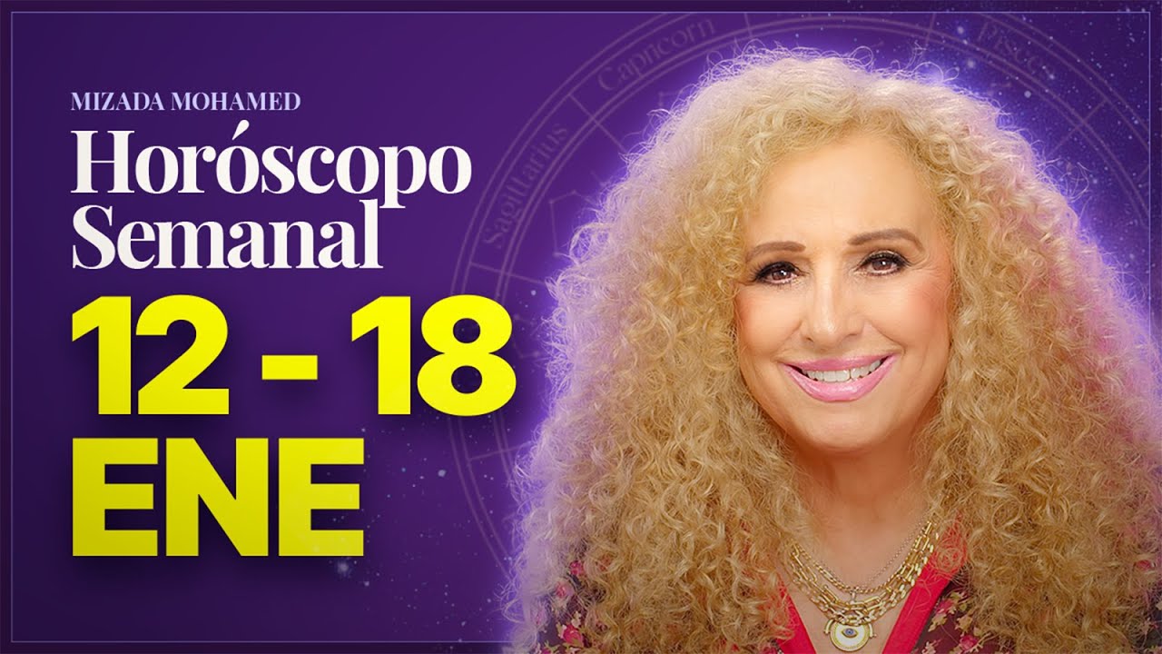 Hor&oacute;scopo Semanal del 12 al 18 de Enero. Luna Nueva en Capricornio. Mizada Mohamed.