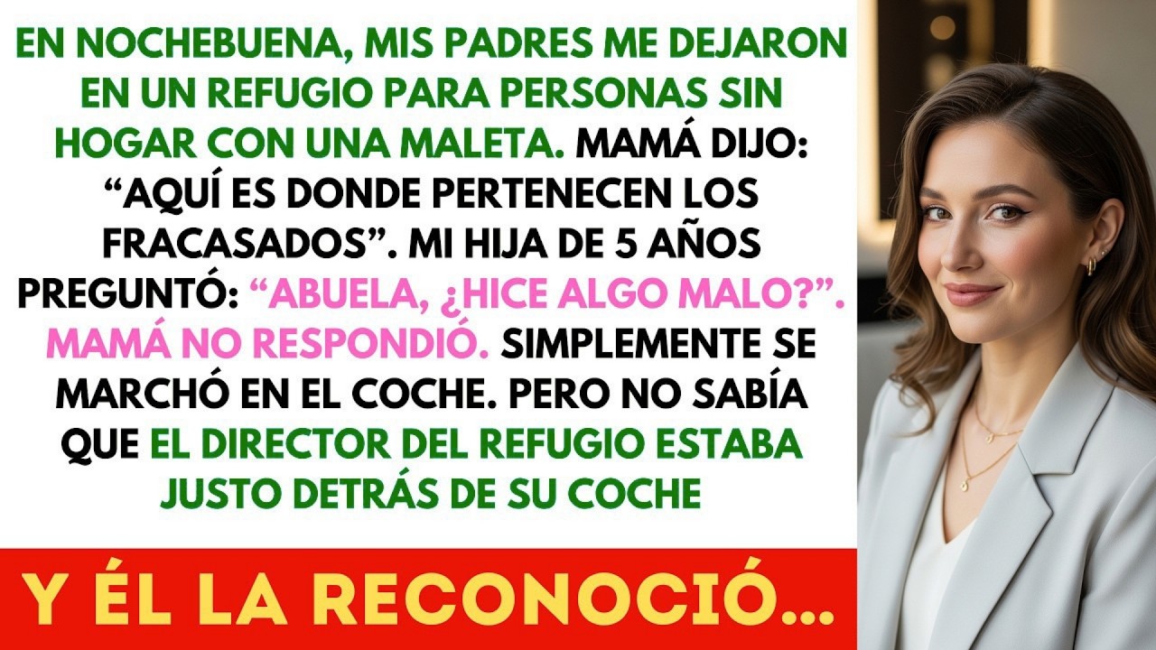 Mi madre nos abandonó en un refugio la Noche de Navidad… hasta que el director descubrió su sec