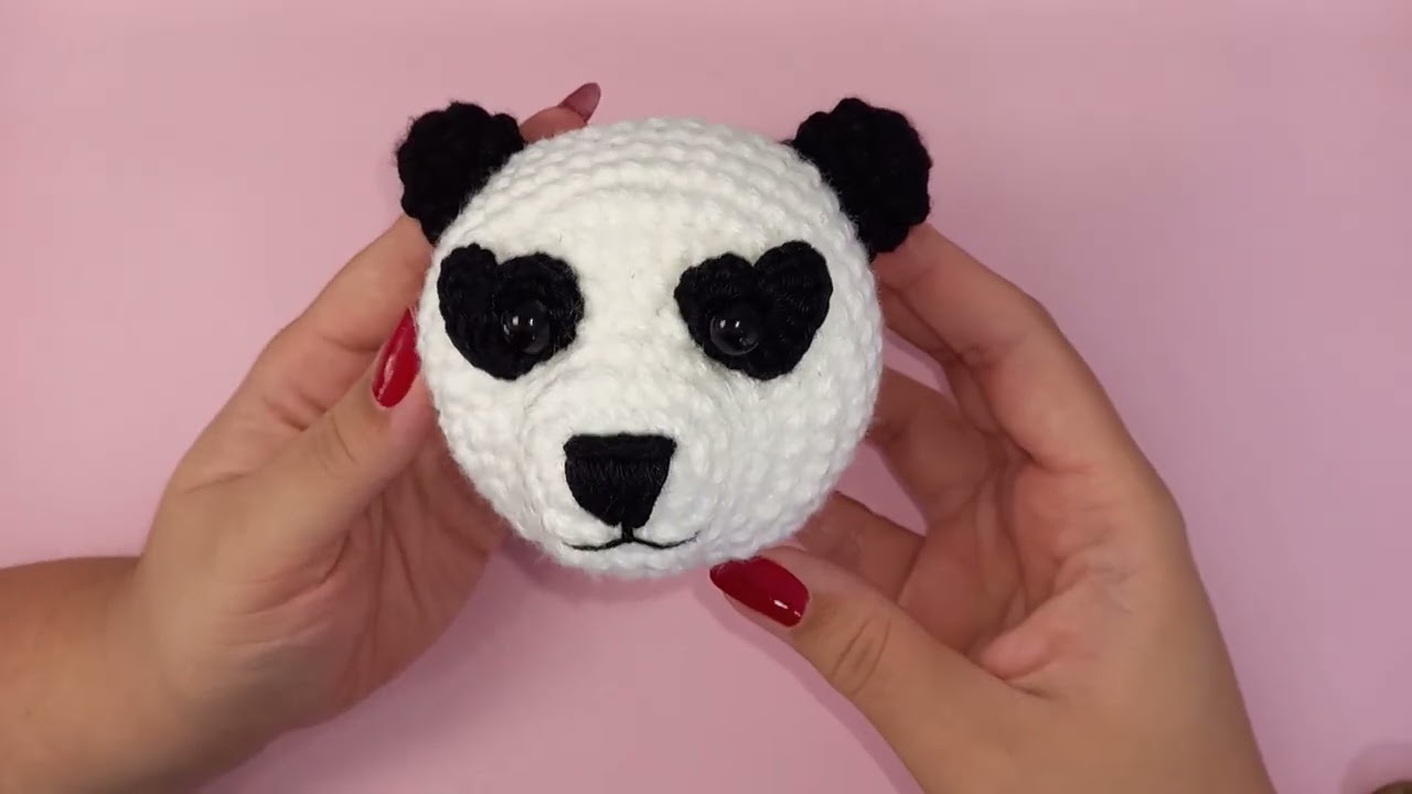 Painted Panda amigurumi - Two Point Museum Zooseum DLC