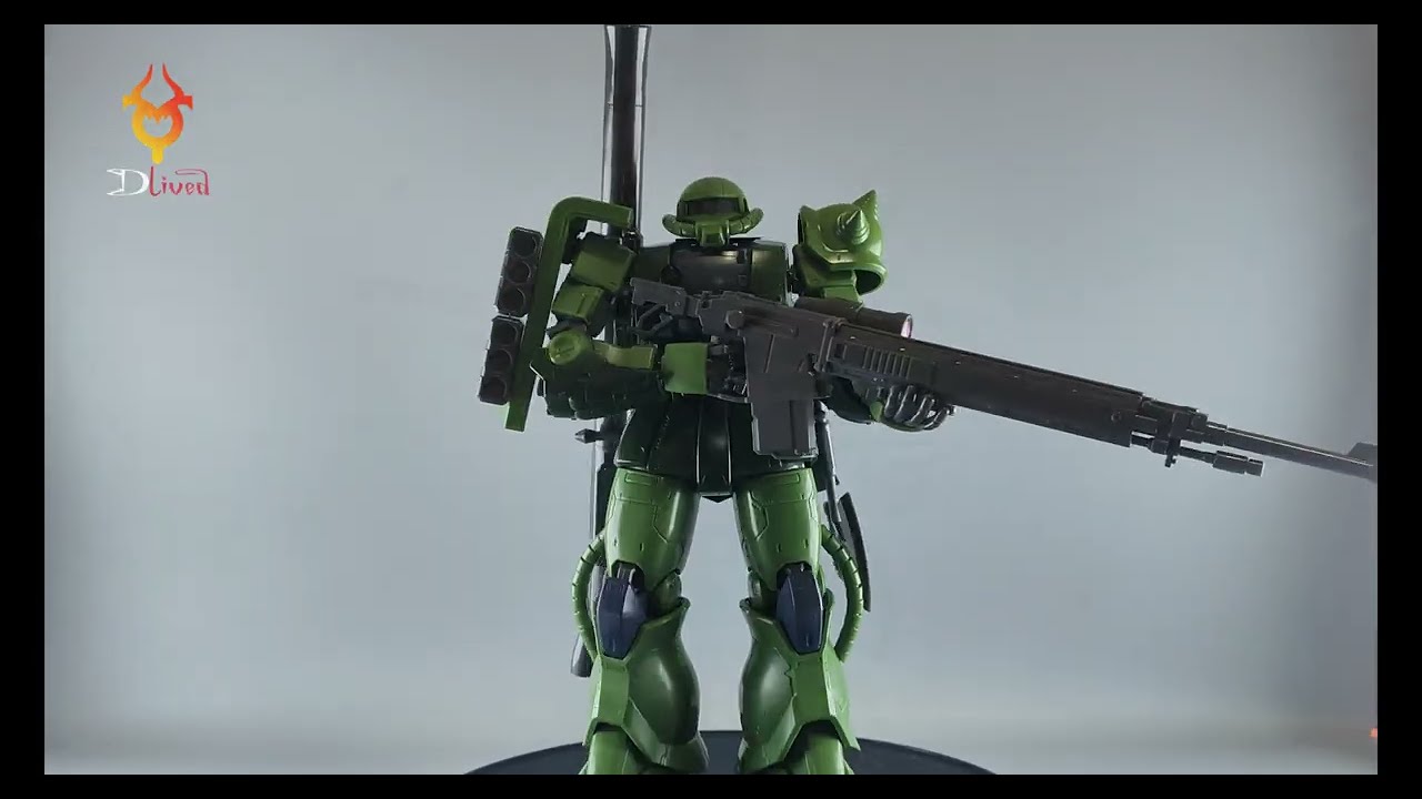 Zaku green  1/72 (FangDaJing)