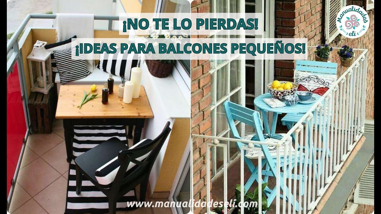 Las Mejores Imágenes De Decoración De Balcones Pequeños  ¡Te Van A Encantar!