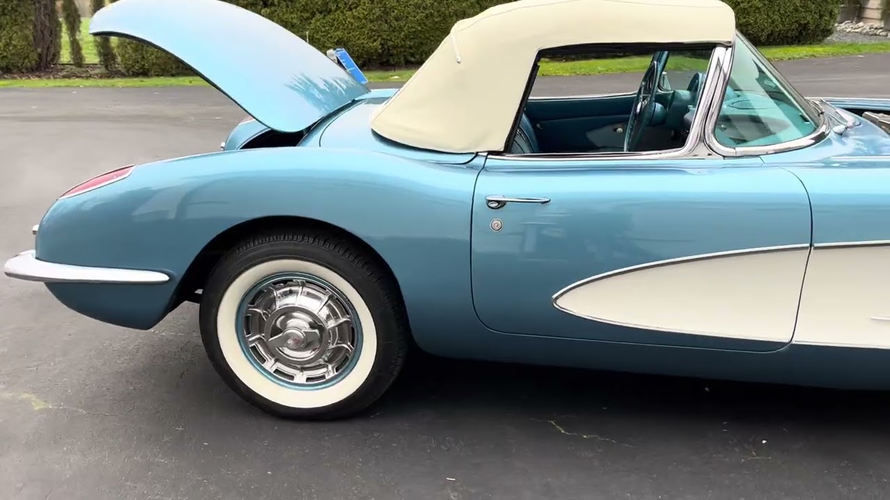 FOR SALE: 1960 Corvette, 283, automatic, Start Up & Walk Around 