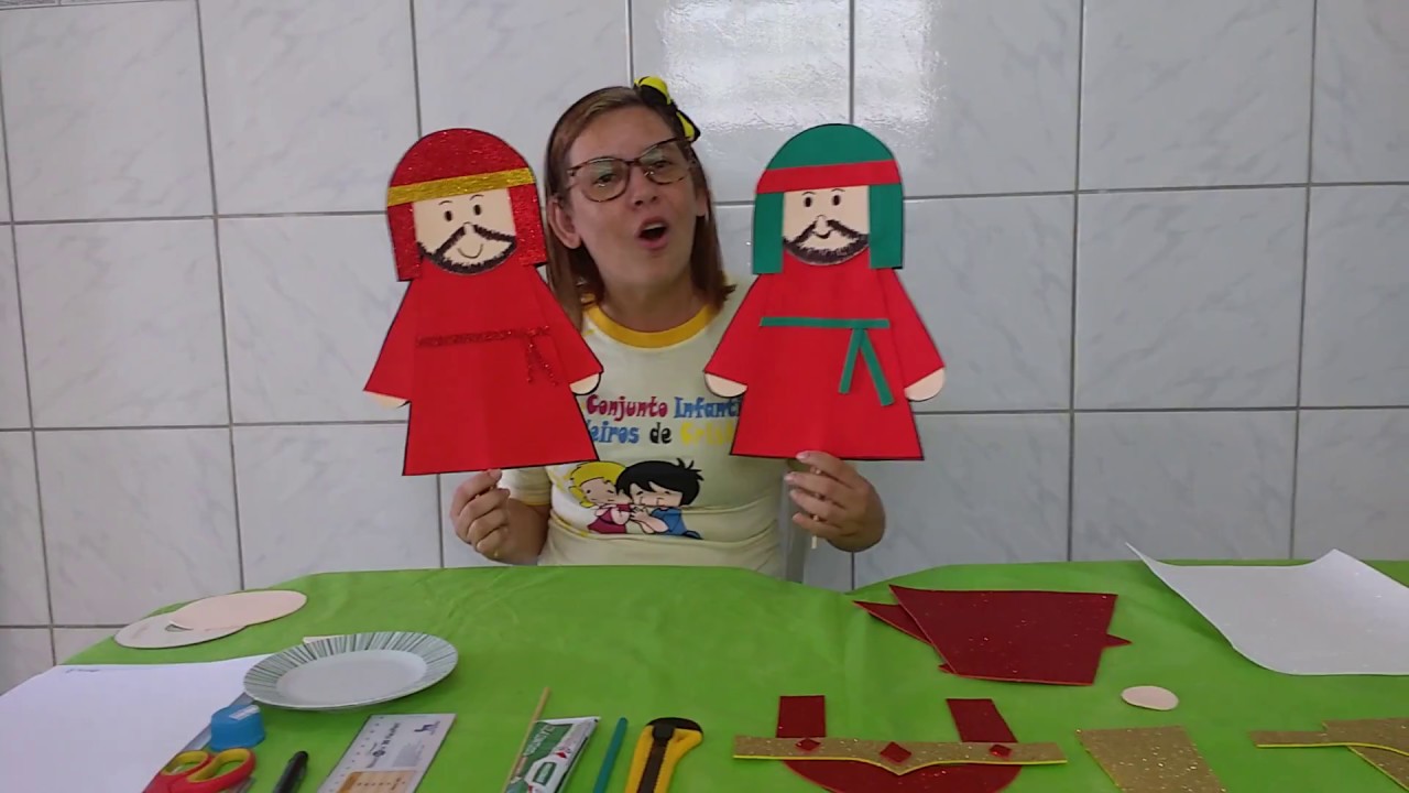 PALITOCHES BÍBLICOS passo a passo 😍😍😍