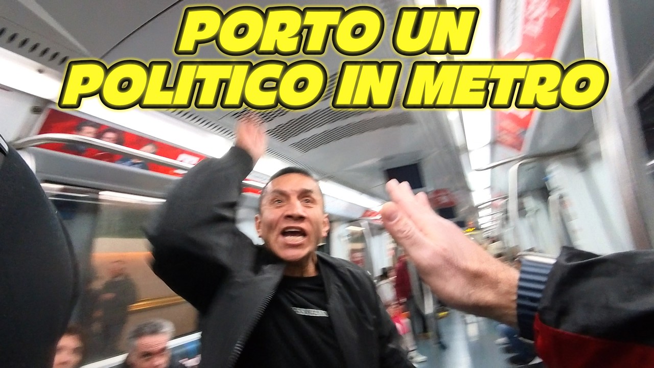 Porto un Politico in Metro a vedere la situazione delle Borseggiatrici e dei Ladri