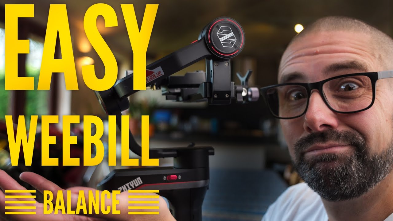 How To Balance Zhiyun Weebill S - The Easy Way