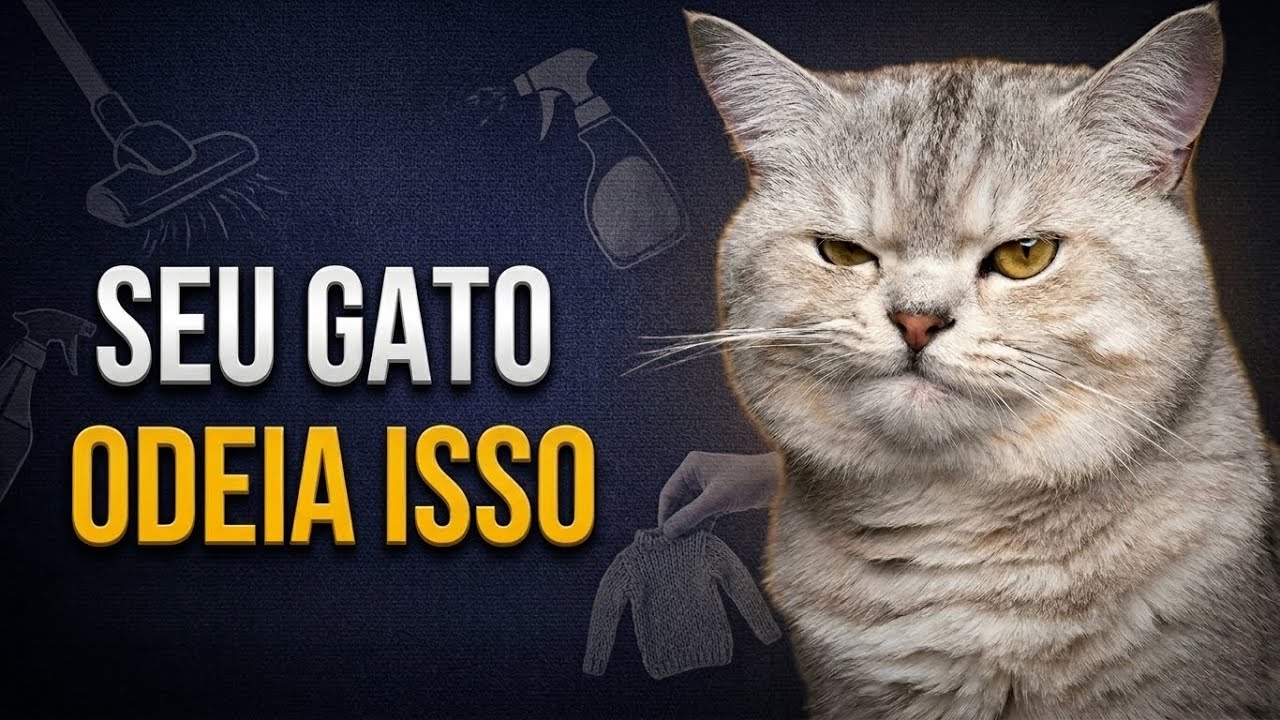 10 coisas que seu gato ODEIA e você não sabe! 