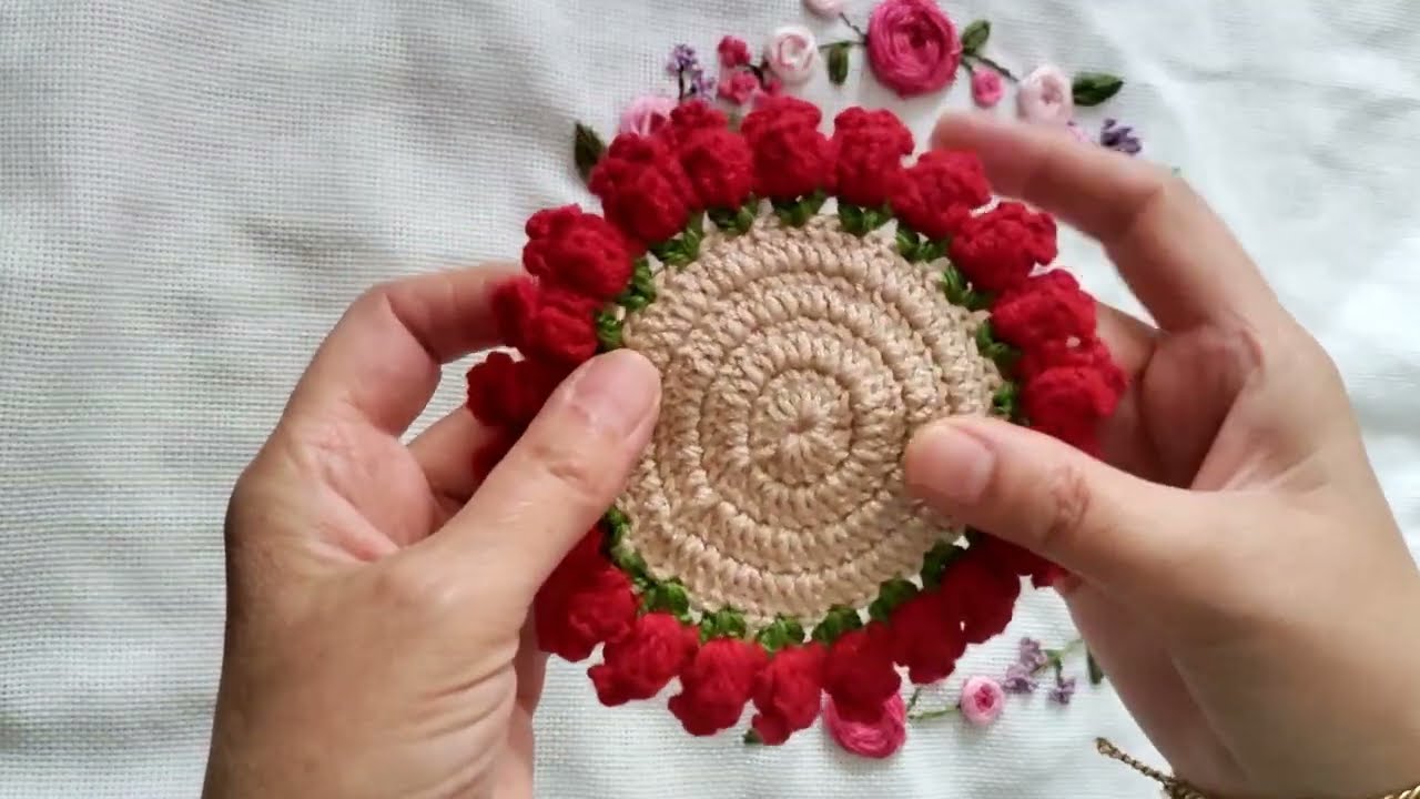 Çiçek buketi bardak altlığı#buketbardakaltlığı#battaniye#