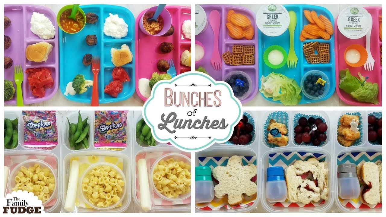 KIDS Choice Lunches 😀 Bunches of Lunches SUMMER