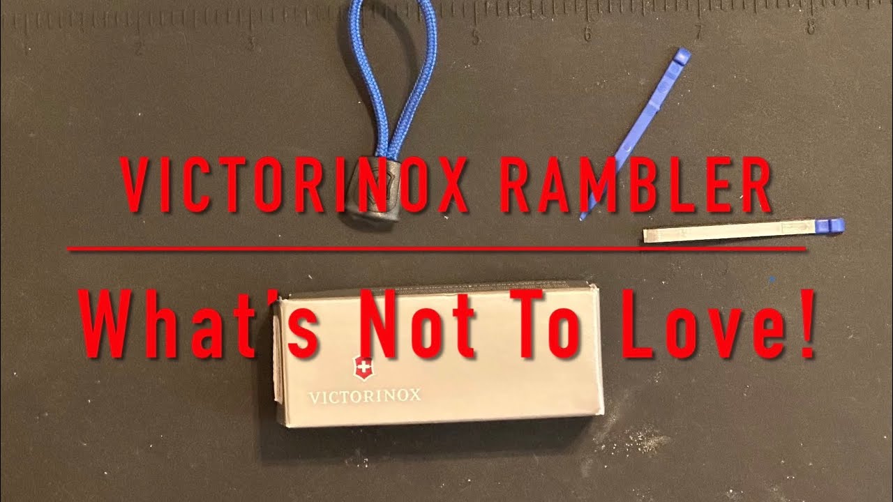 Victorinox Rambler: What&rsquo;s Not To Love! The SAK G.O.A.T. #knife #subscribe #edc