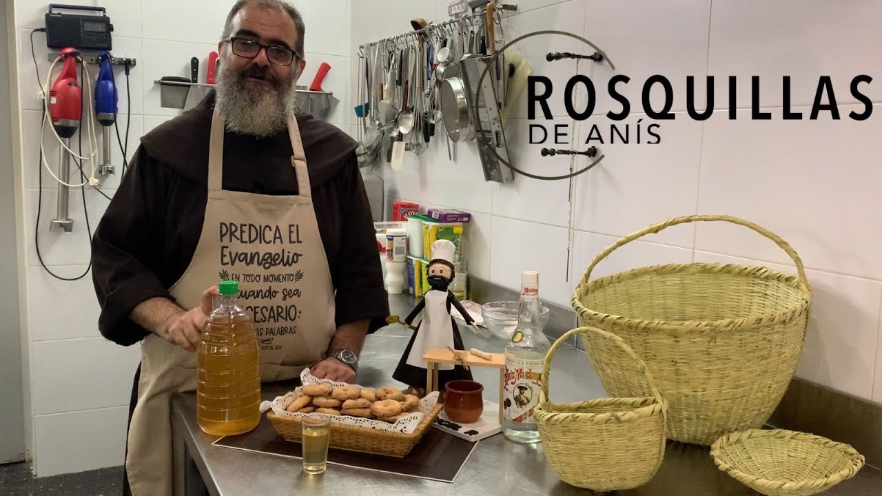 Rosquillas de anís. Cocina Franciscana. Santo Espíritu del Monte. Gilet. Valencia.