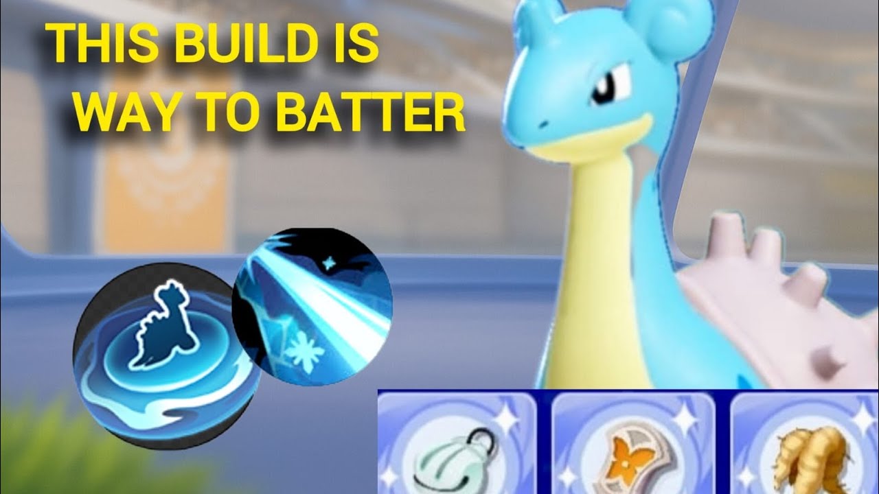 BIG ROOT on lapras is way too annoying to enemy | Pokemon unite 