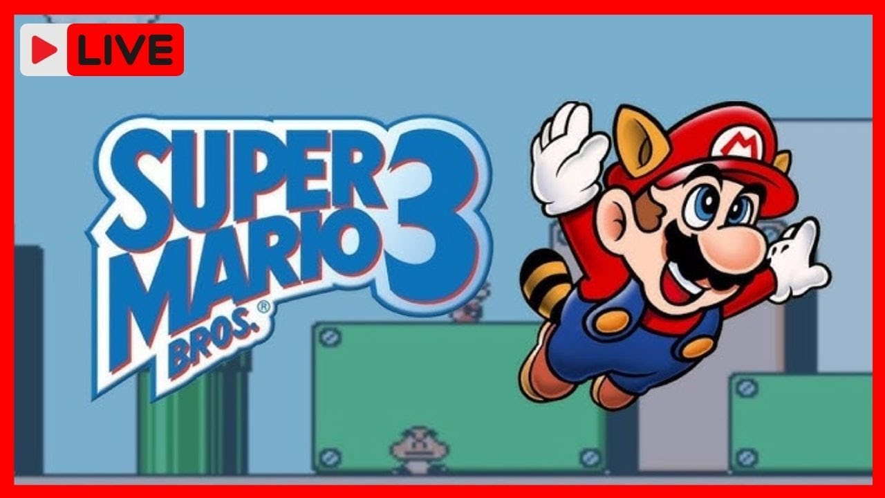 🔴 SUPER MARIO BROS 3 - CLÁSSICO DO NES